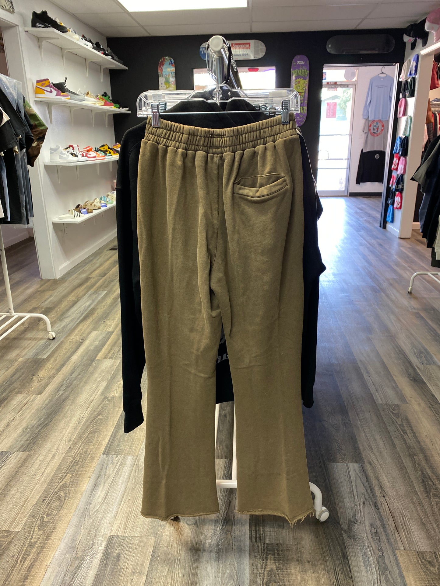 GFTD LA Flared Sweatpants Brown