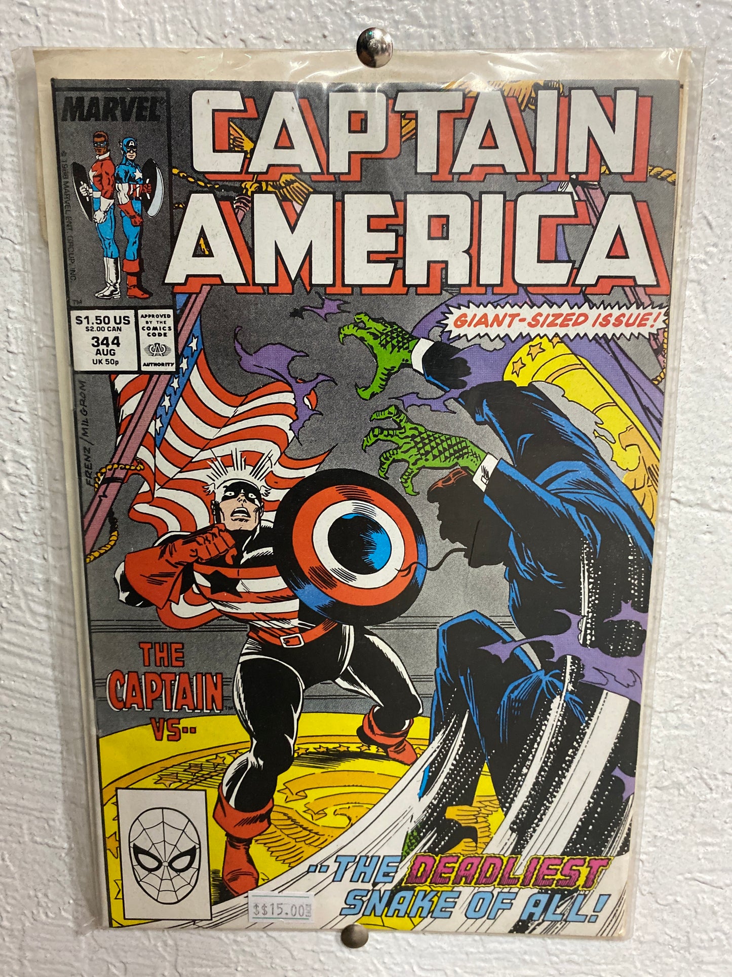Captain America Comic Book