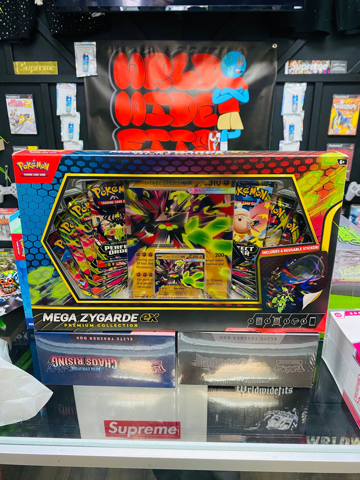 Mega Zygarde Ex Premium Collection Box