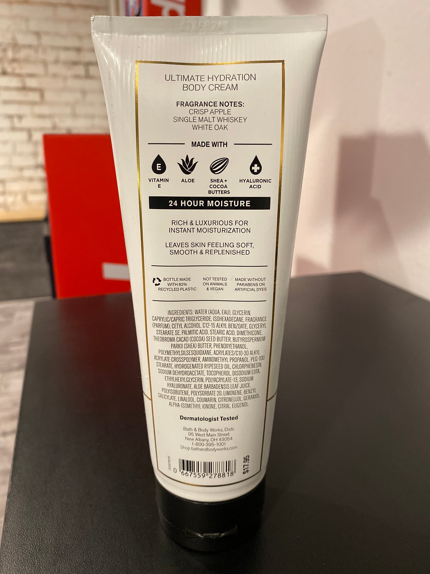 2 pack Whiskey Reserve Ultimate Hydration Body Cream