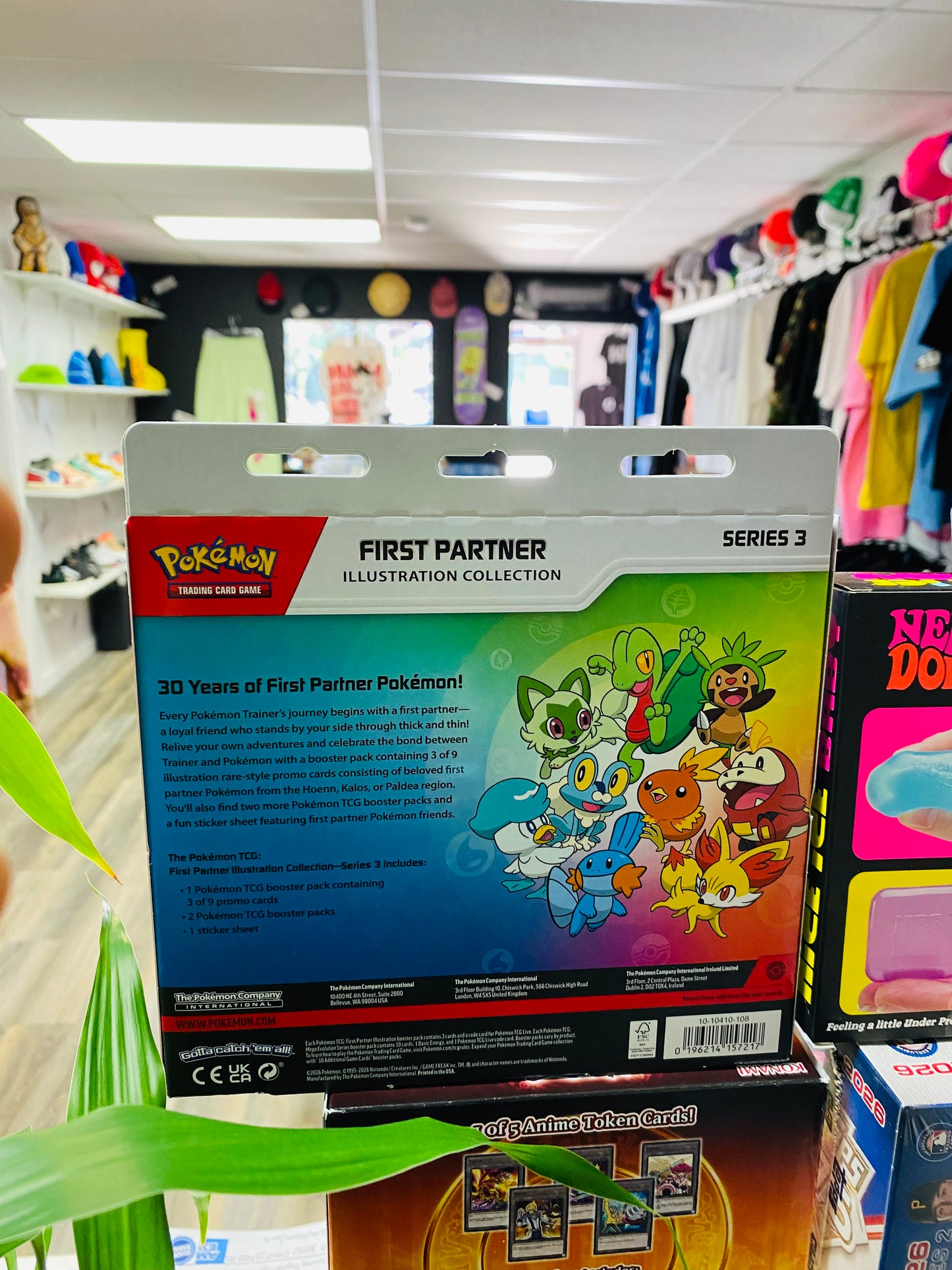 Pokemon First Partner Illustration Collection Series 3 Box