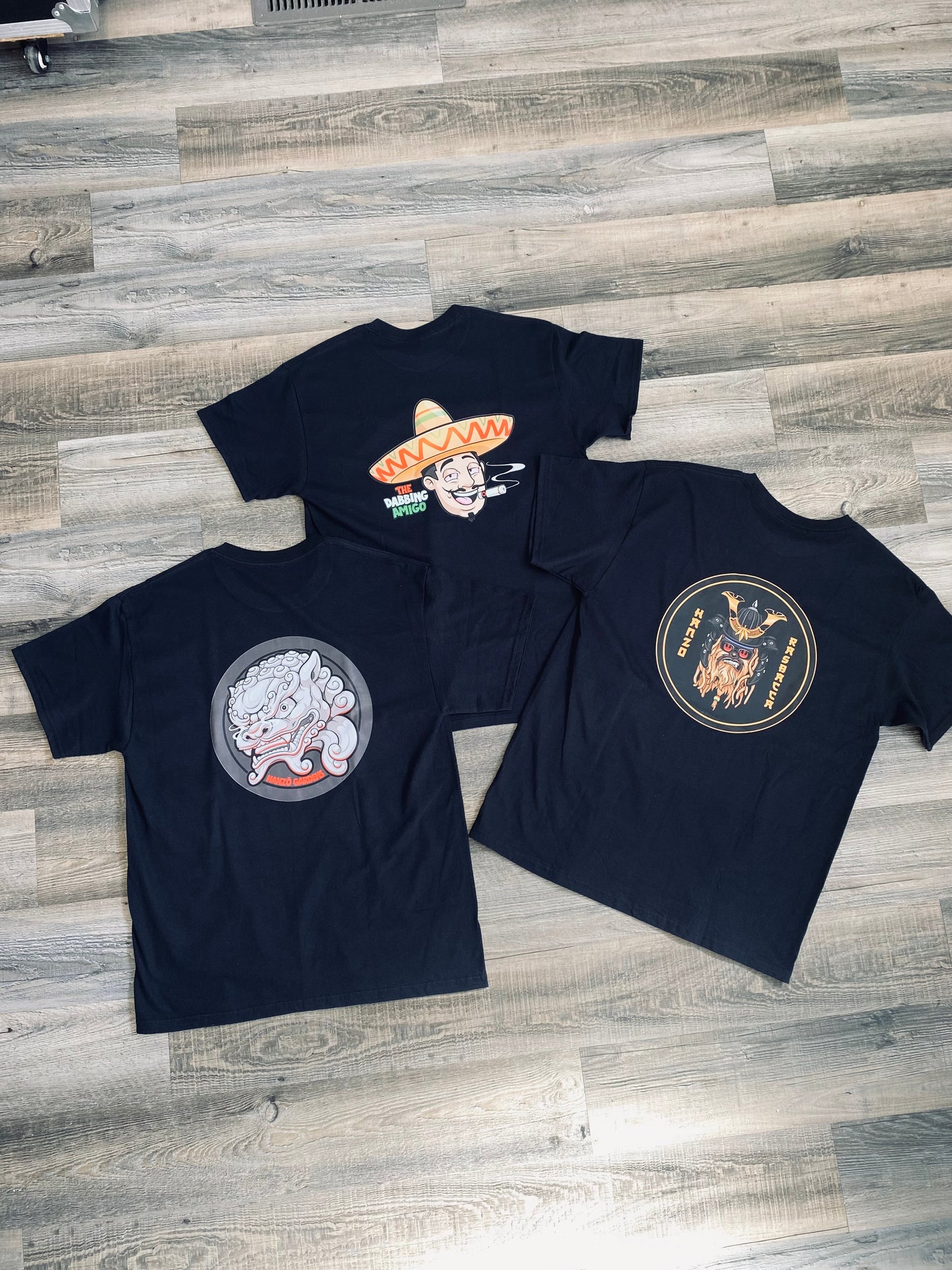 Short Sleeve Hanzo Garden Tee Shirts