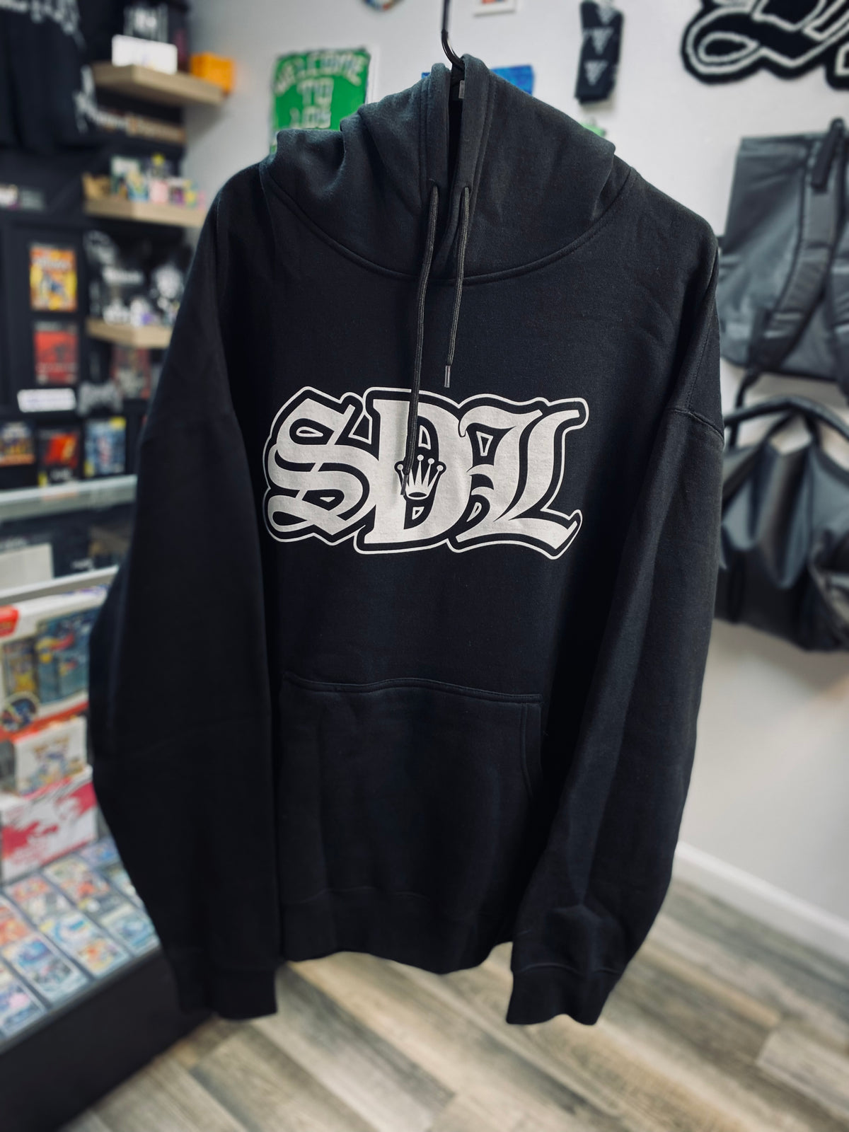 Sky’s Da Limit Virgin Mary Black/White Hoodie Size Xlarge