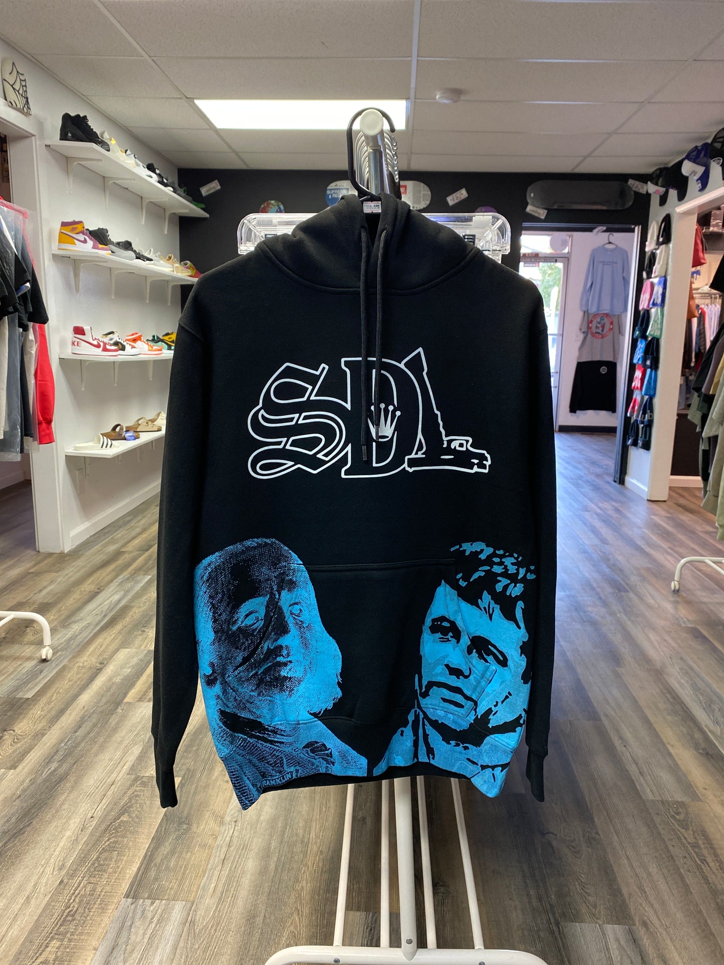Blue Double Face SDL Hoodie