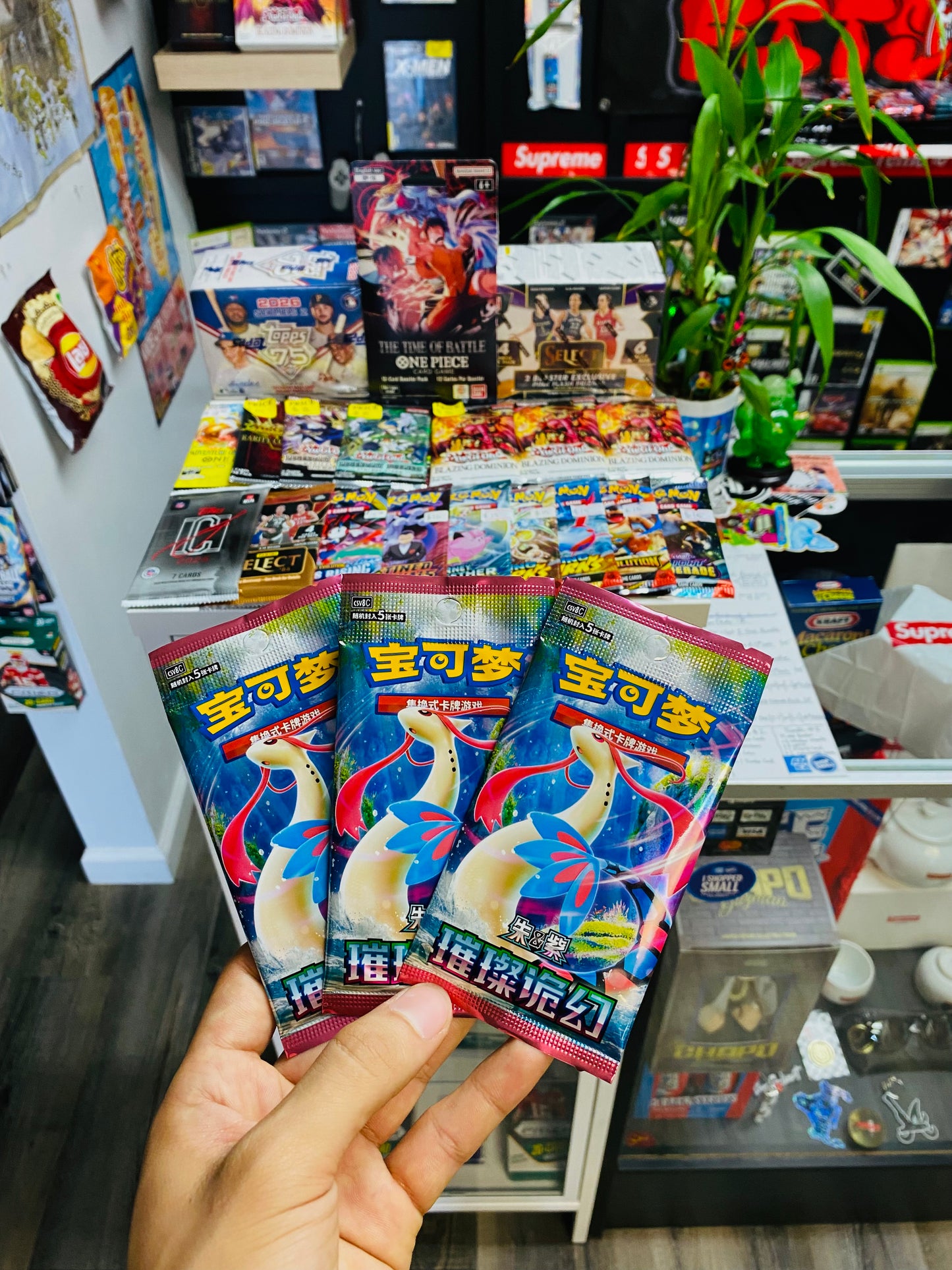 Chinese Pokémon Brilliant Illusions Scarlet & Violet Sealed Packs