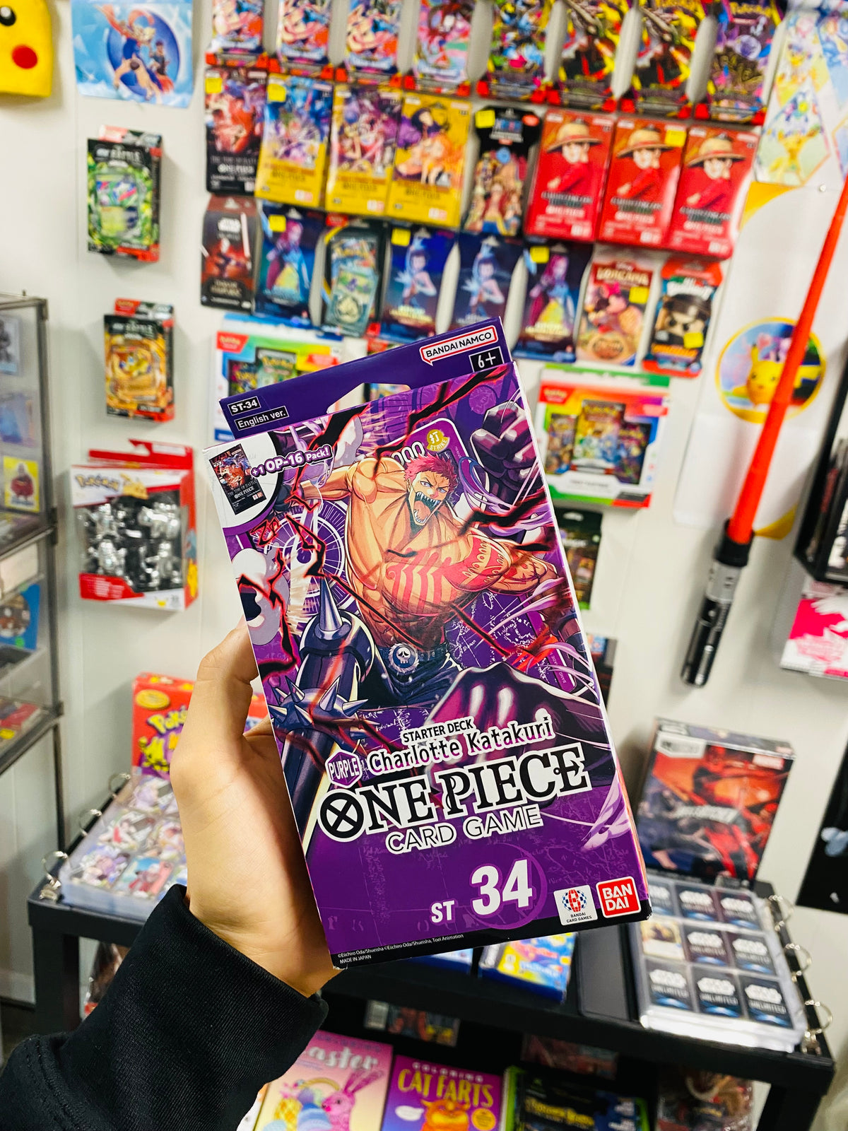 One Piece Starter Deck Purple Charlotte Katakuri ST 34 OP16 Pack