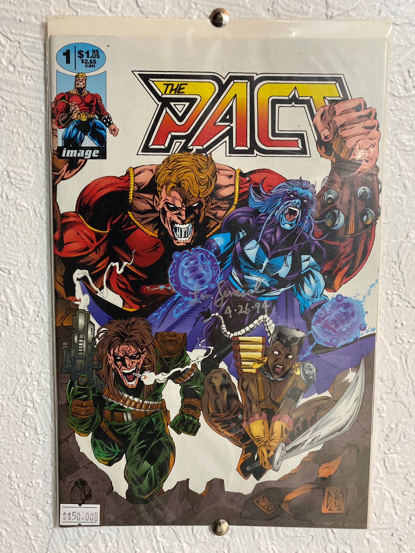 Autographed Pact Comic Book