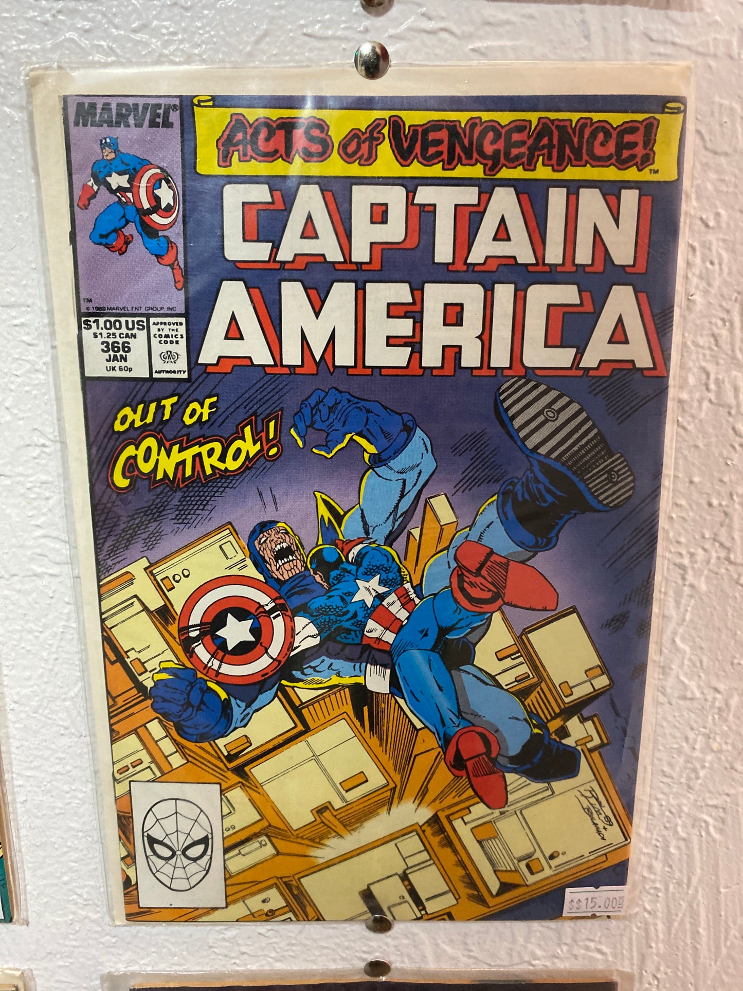 Captain America Comic Book