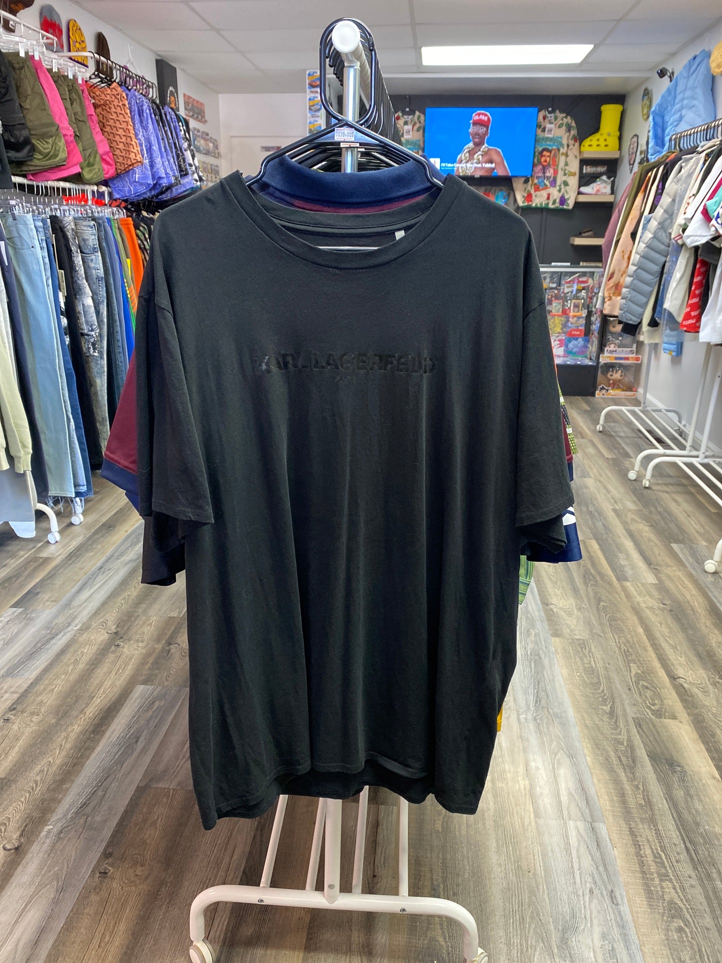 Karl L Black On Black Tee