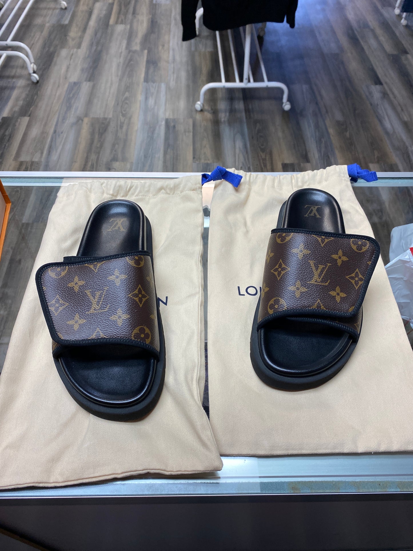 Louis Vuitton Velcro Slides