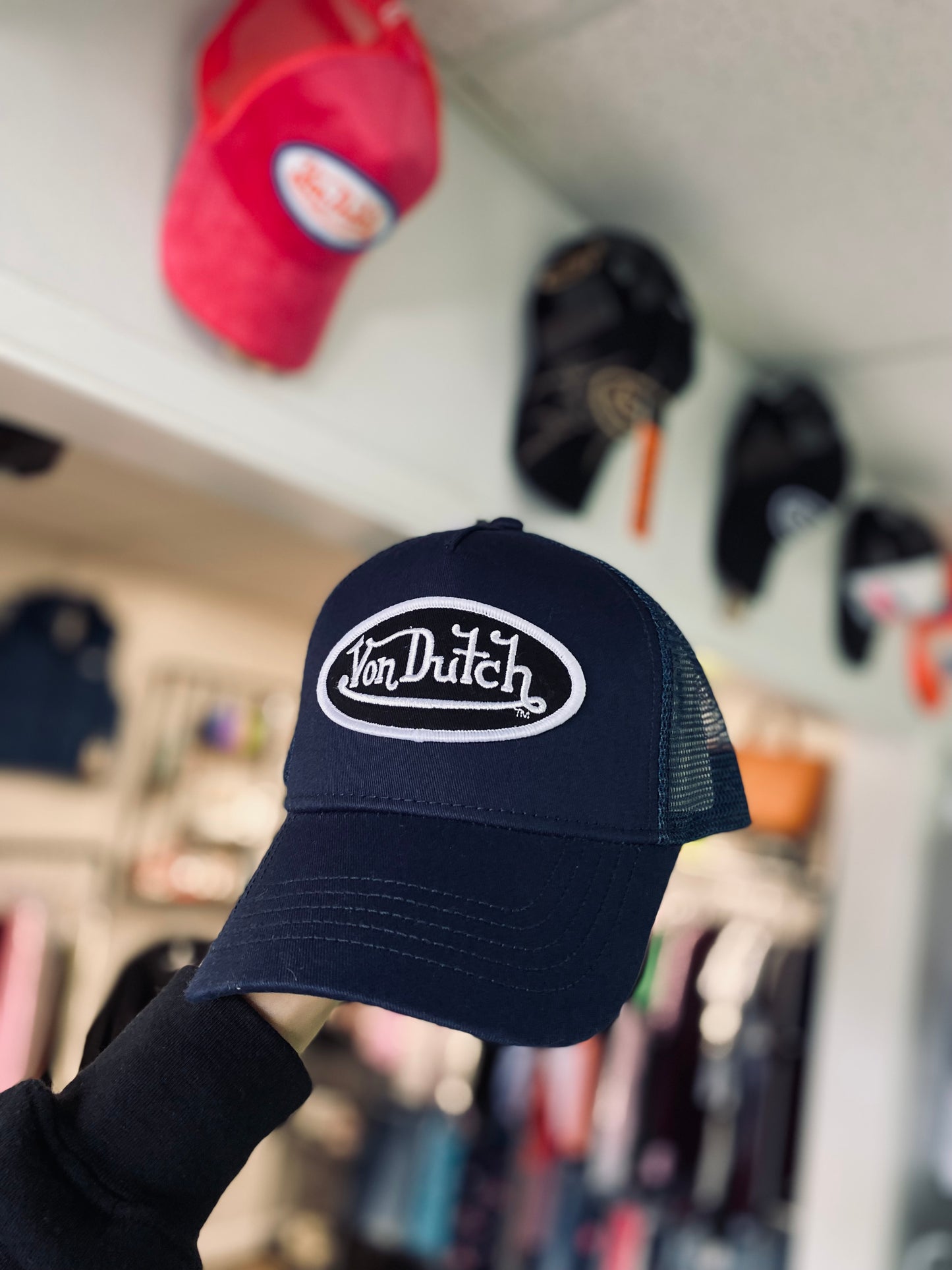 Von Dutch Royal Blue Trucker Hat