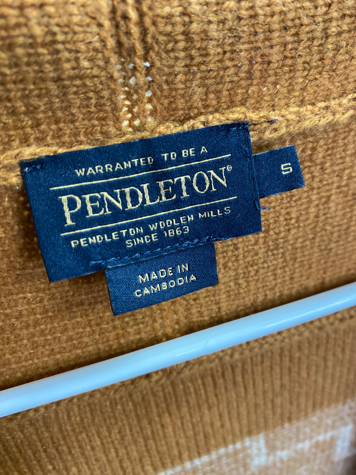 Pendleton Sweatshirt Size Small Very Oversized