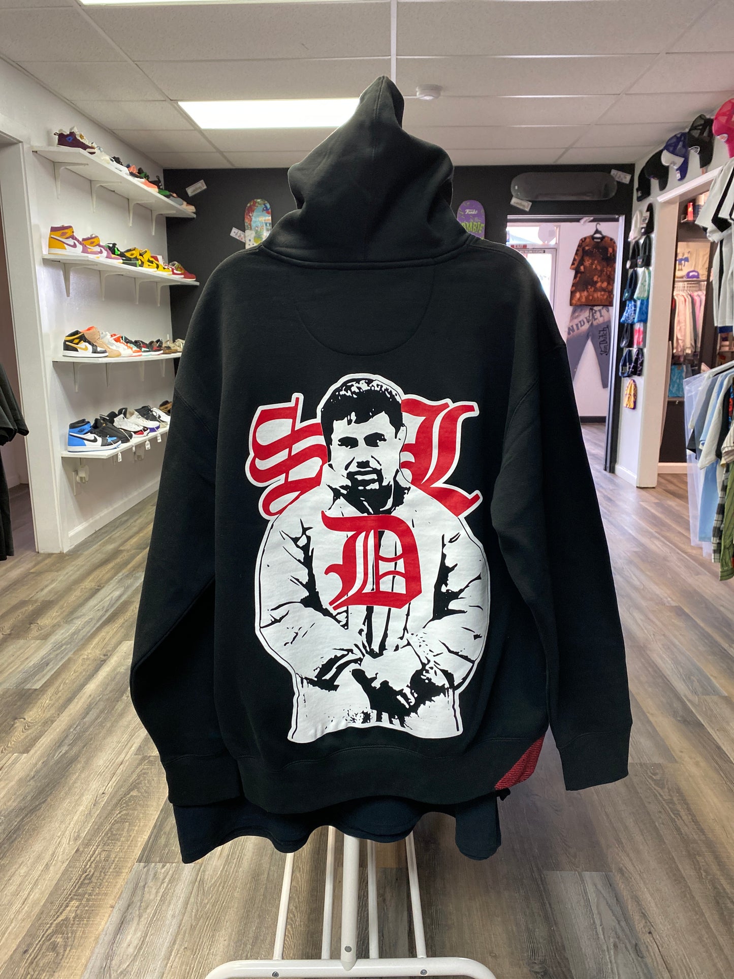 SDL PullOver Hoodie Red El Chapo