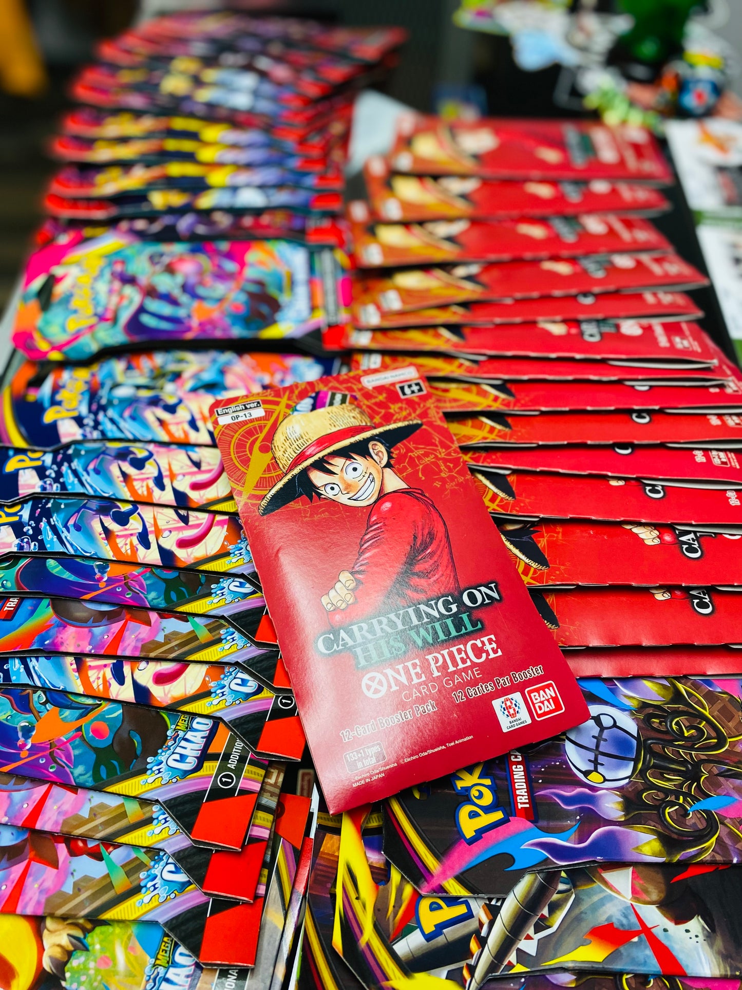 One Piece OP-13 Sleeved Booster Packs