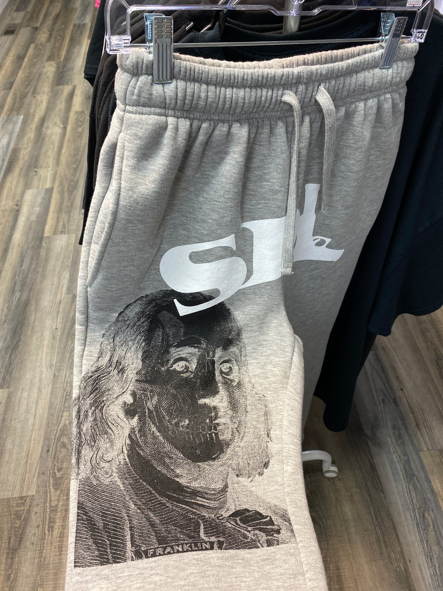 SDL Gray Benji Flared Sweatpants