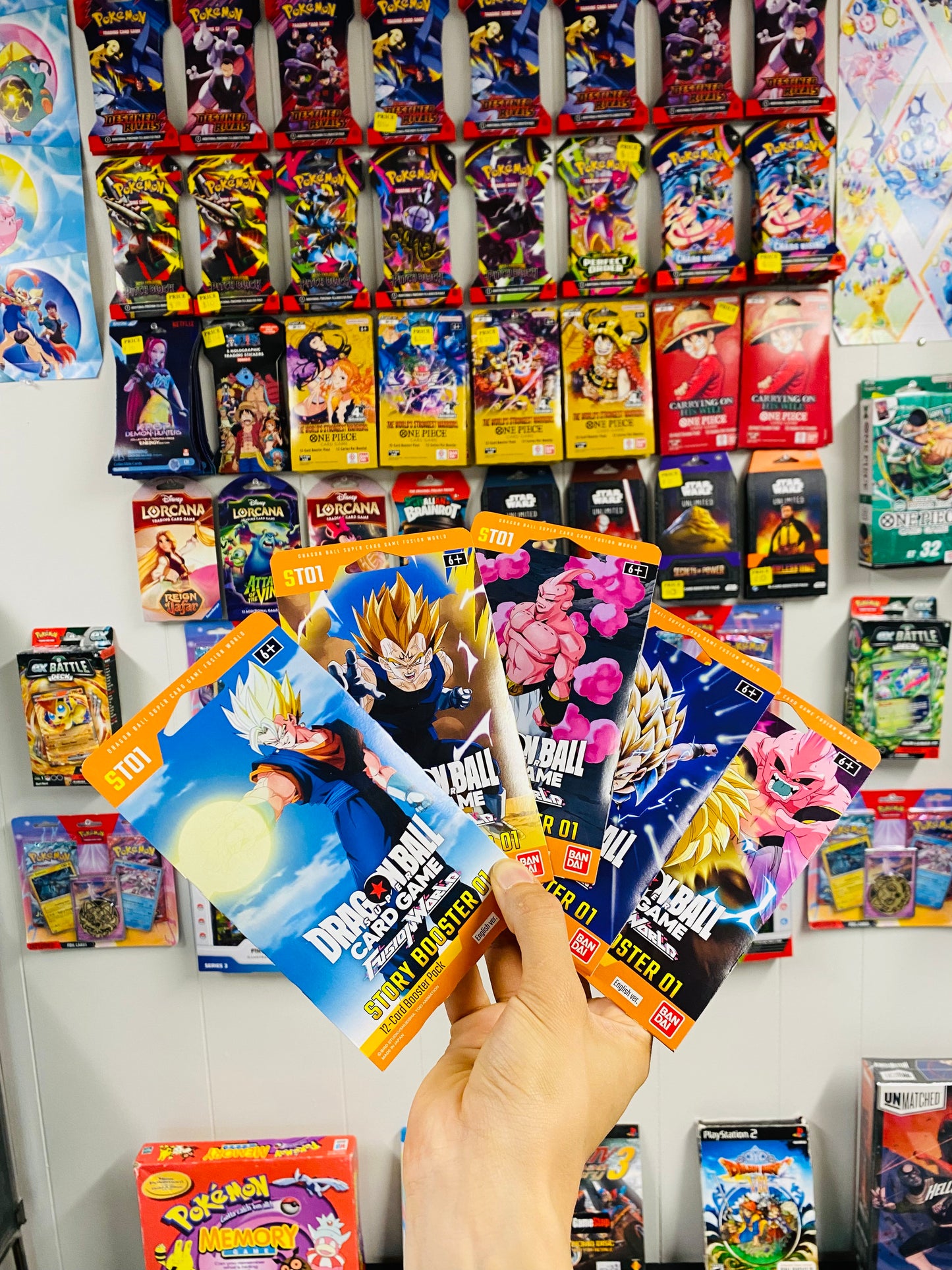 Dragon Ball Super - Fusion World - Story Booster 01 - Sleeved Booster Packs