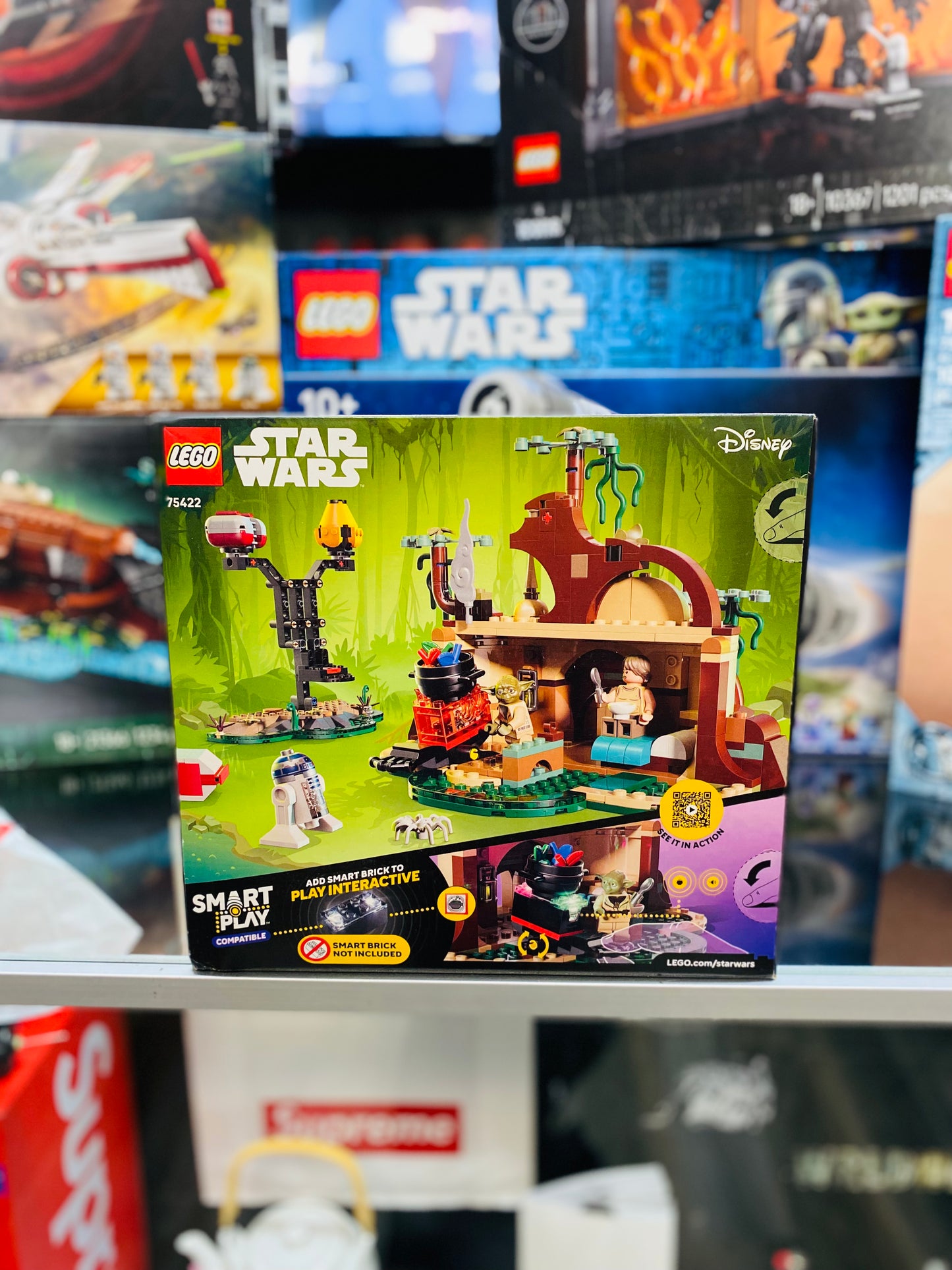 Star Wars Lego Yodas Hut And Jedi Training Station