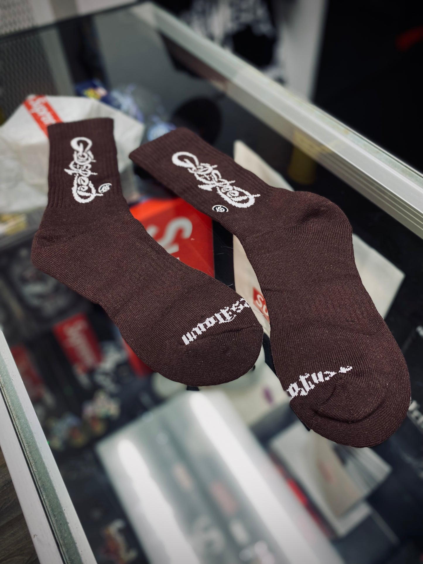 Godspeed Brown Socks One Size Fits All