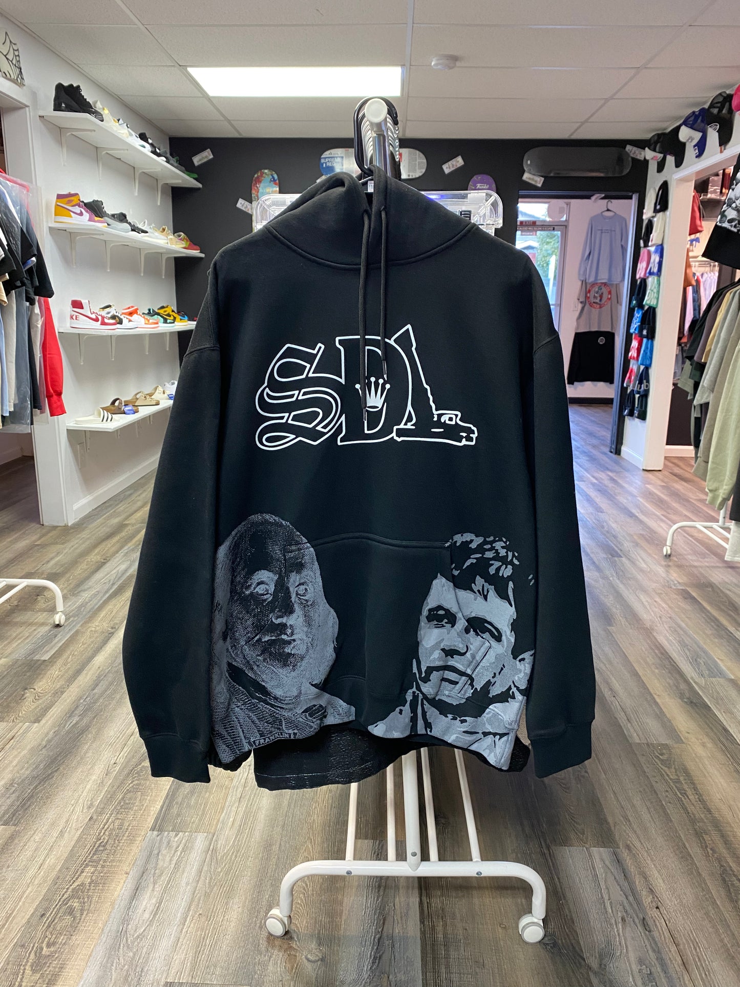 Gray Double Face SDL Hoodie
