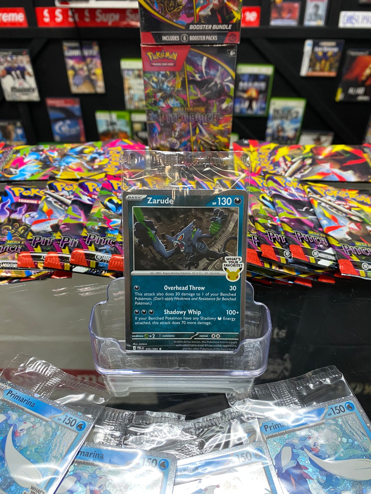 Zarude 056/084 GameStop Pitch Black Promo