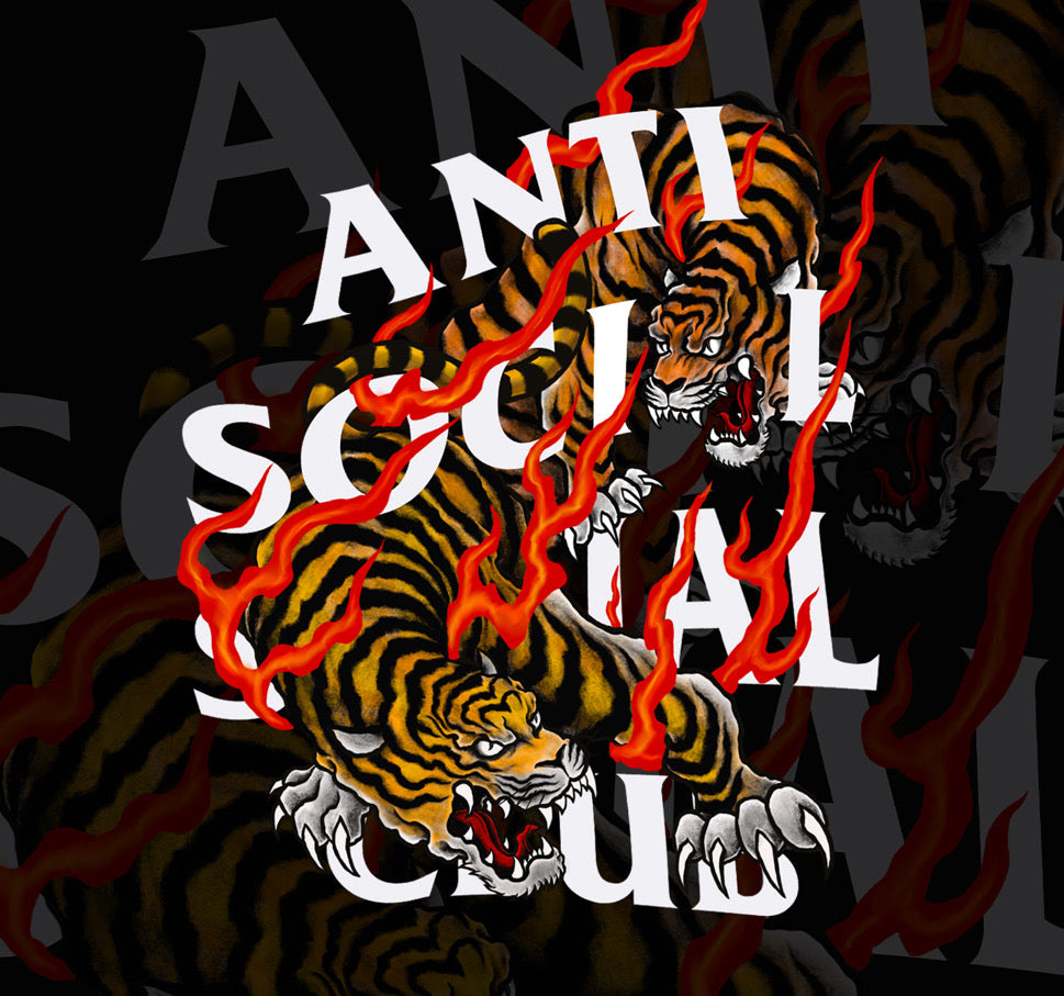 Tiger Blood Black Tee A.S.S.C