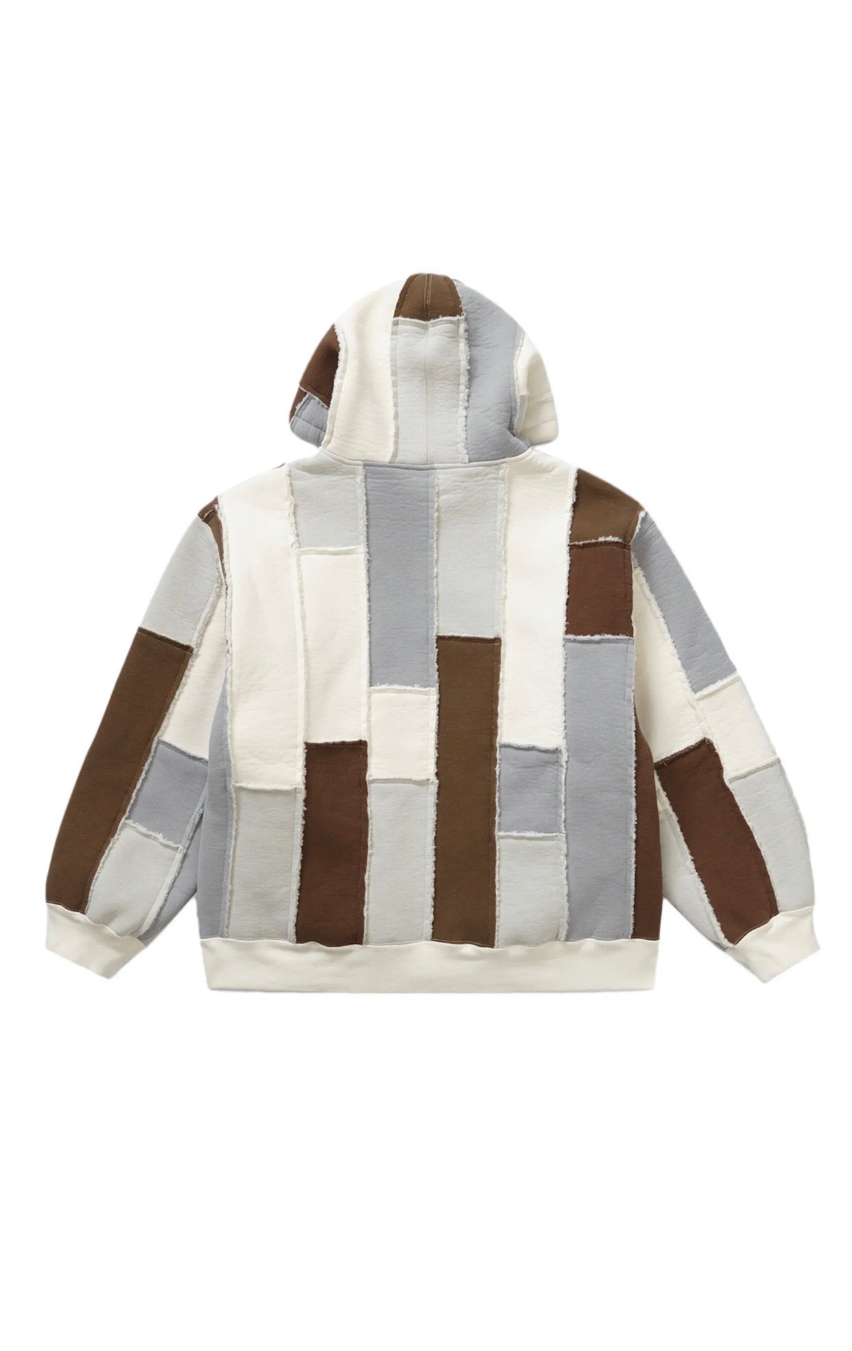 Supreme Faux Shearling Zip Up Hooded Sweatshirt