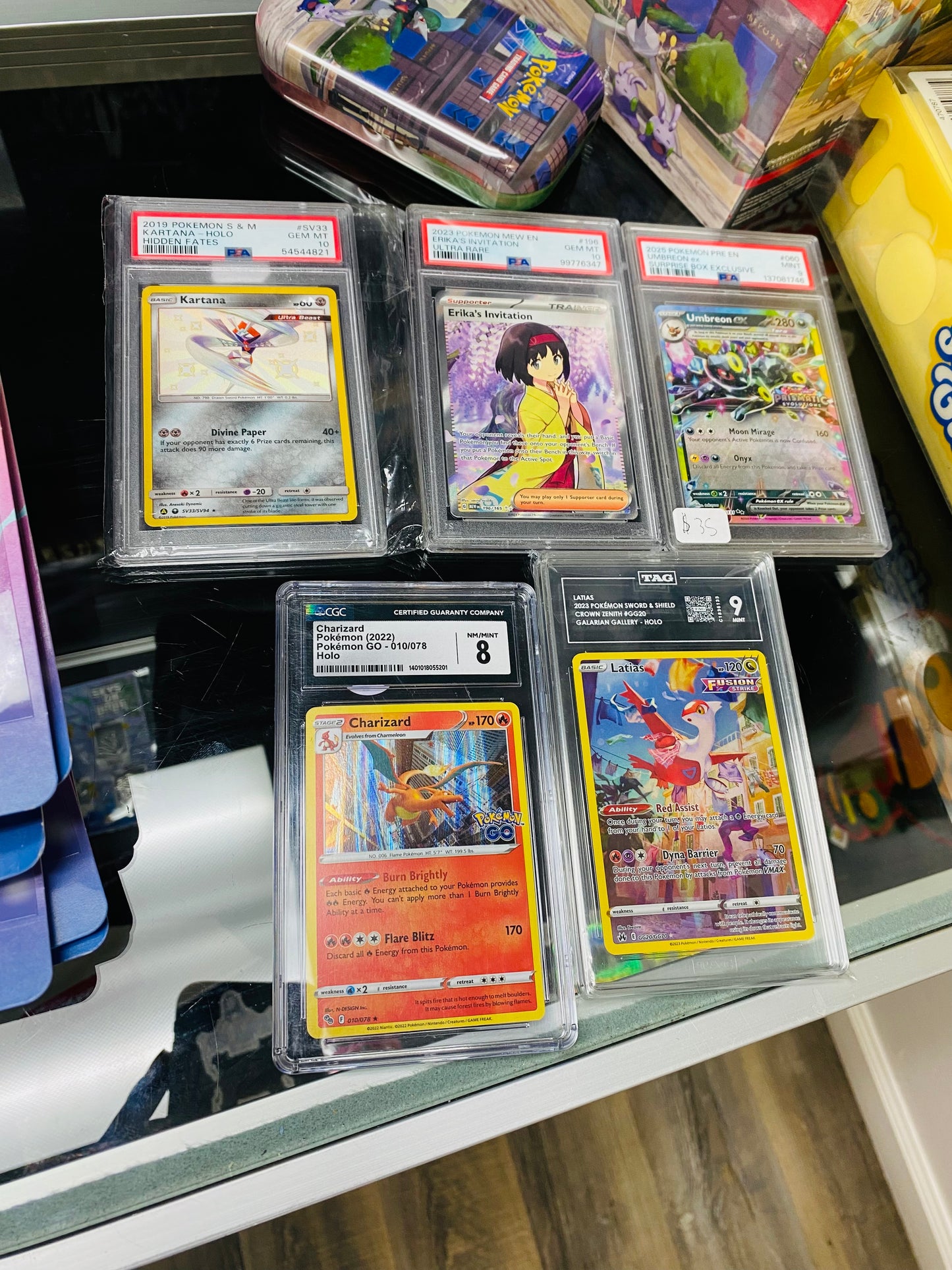 Pokemon Graded Slabs