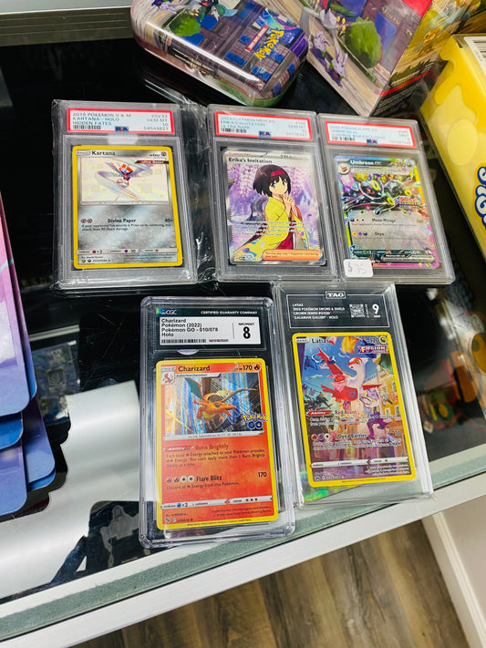 Pokemon Graded Slabs