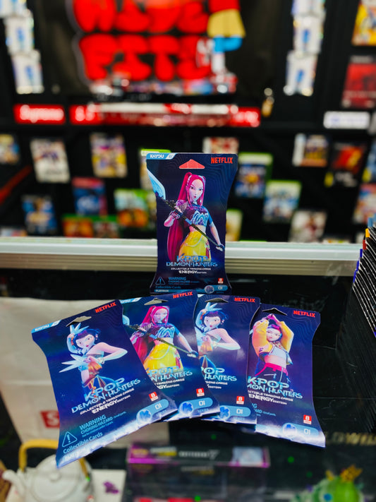K-Pop Demon Hunters Netflix Booster Packs Platinum Series
