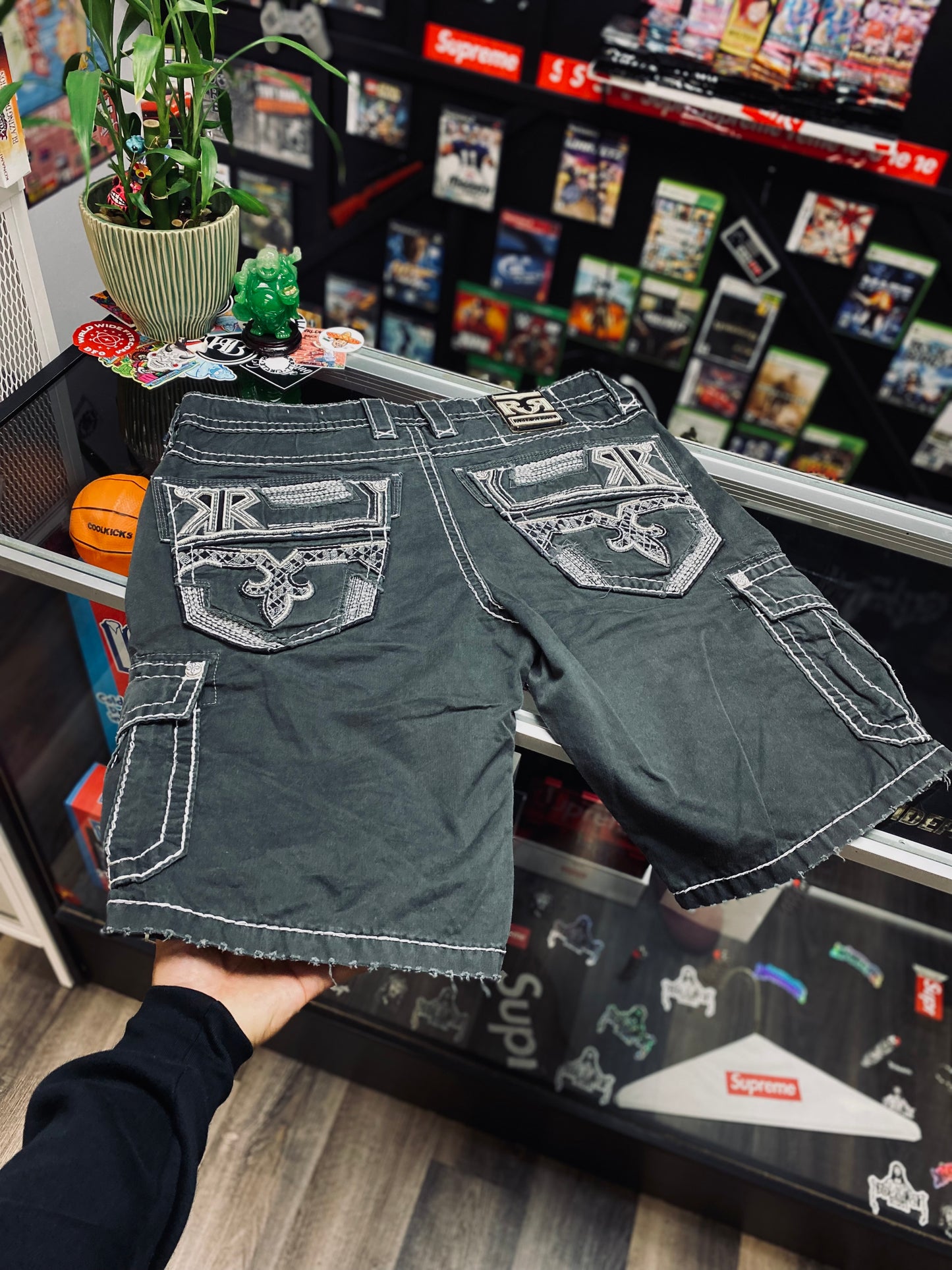 Rock  Revival Jean Shorts 34x22