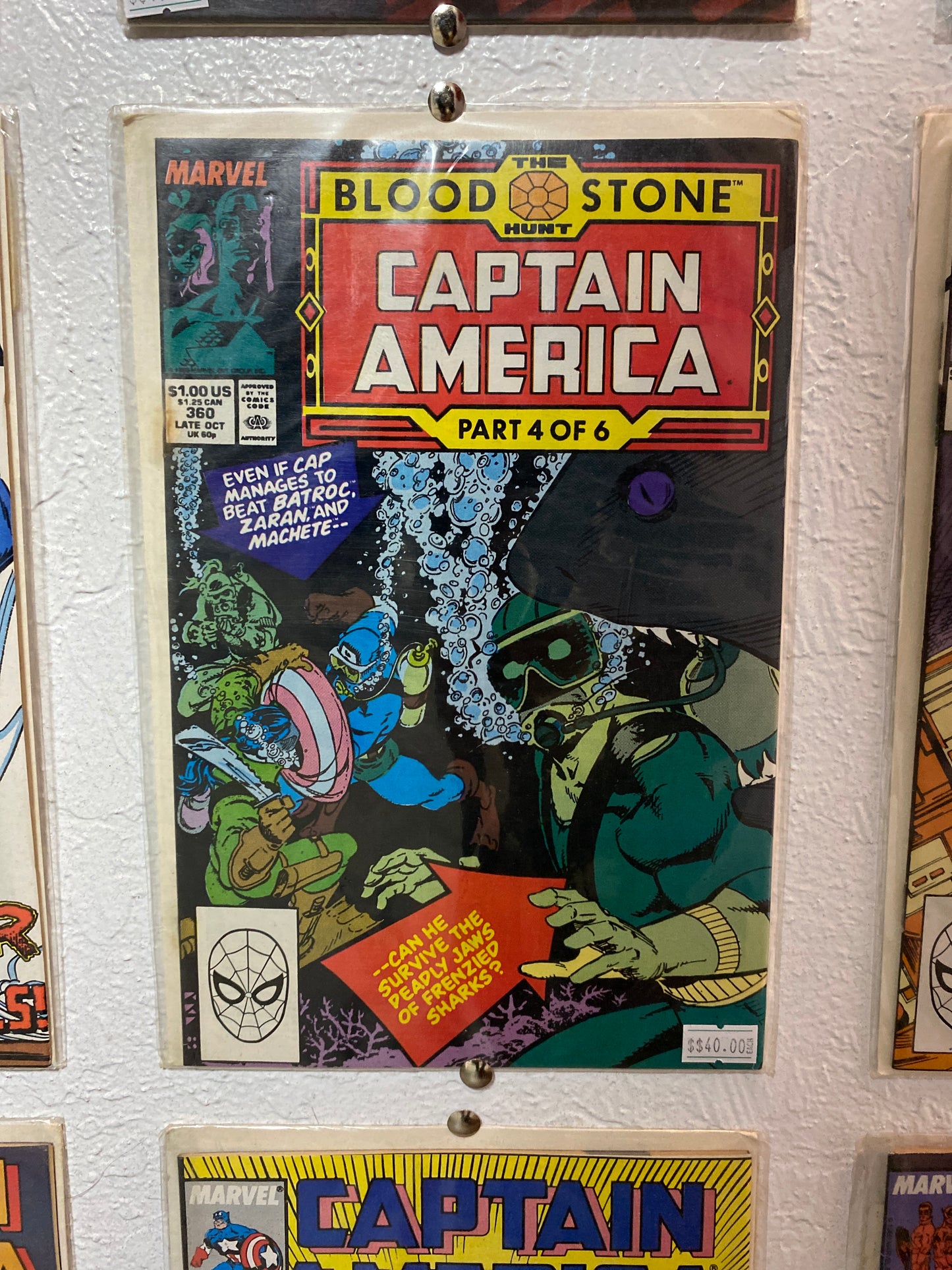 Captain America Comic Book