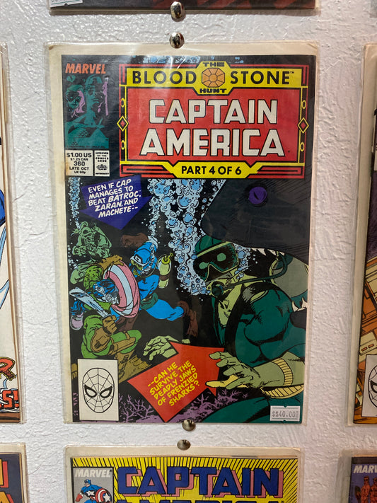 Captain America Comic Book