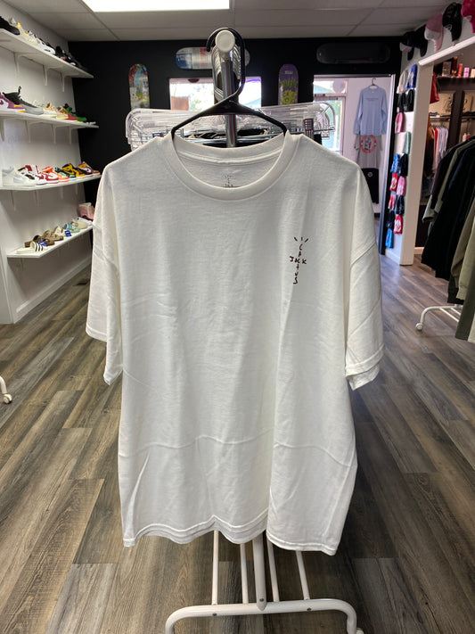 Cactus Jack White Tee