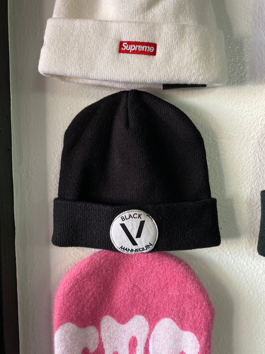 Black mannequin beanie