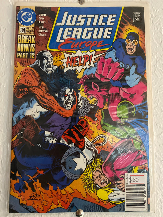 Justice League Comic Book