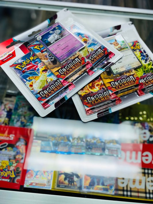 Pokemon 3 Pack w/ Promo Card