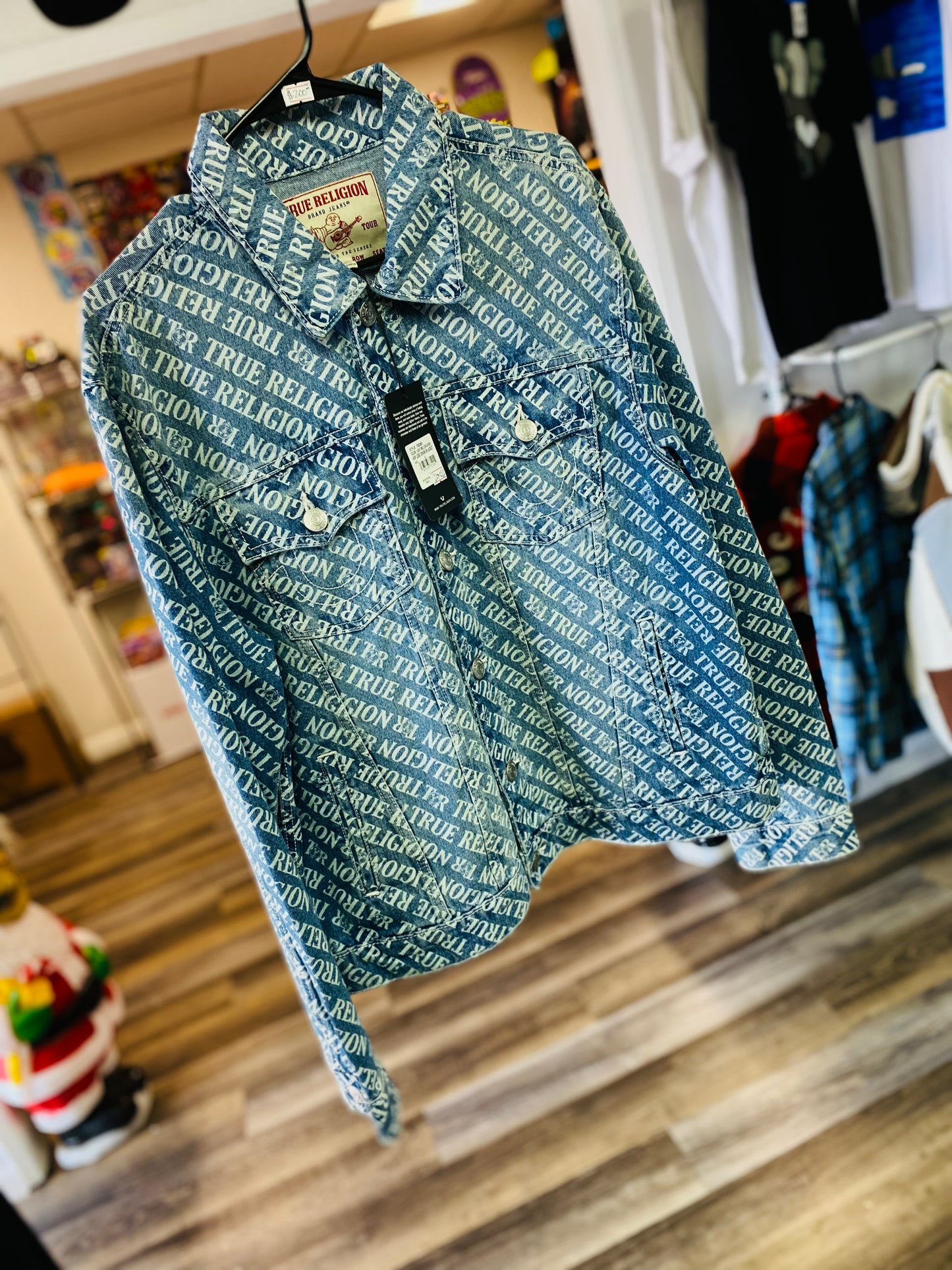 True Religion Denim Jacket Large