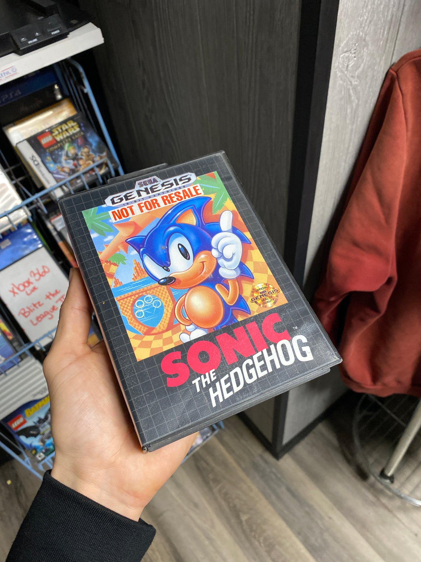 Not For Resale Sonic Sega