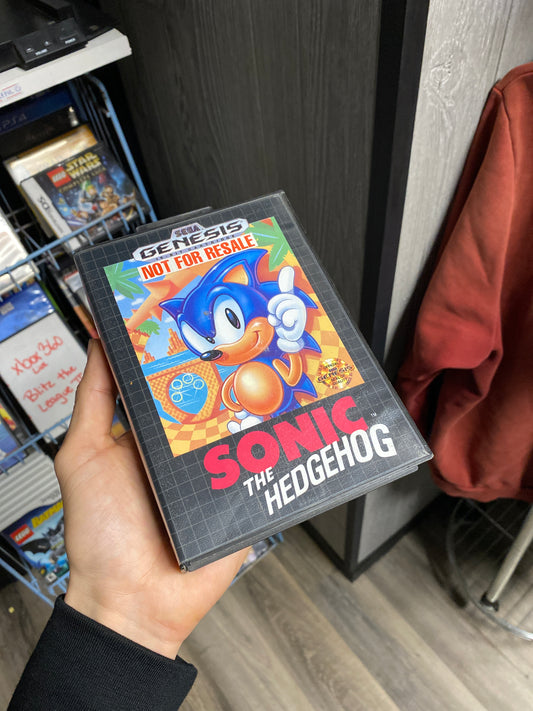 Not For Resale Sonic Sega
