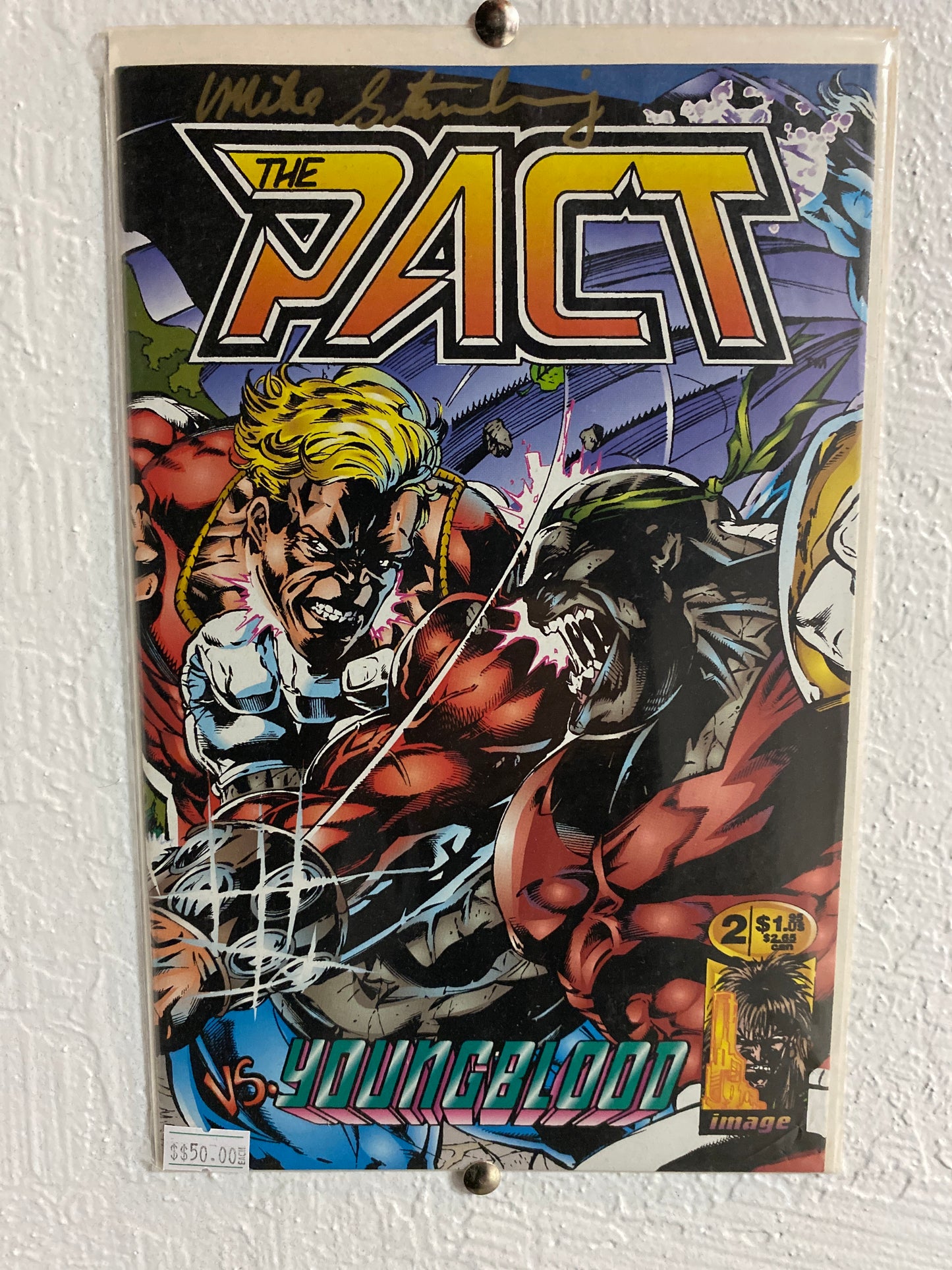 Autographed Pact Comic Book