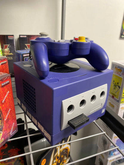 Nintendo Game Cube Purple Pre Owned No Cables