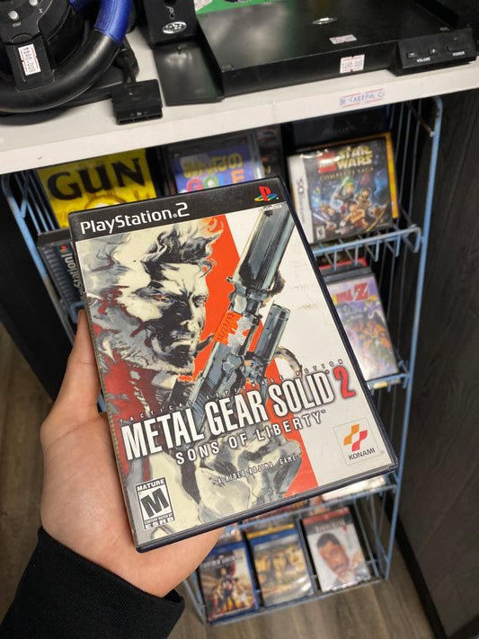 MGS 2 PlayStation 2