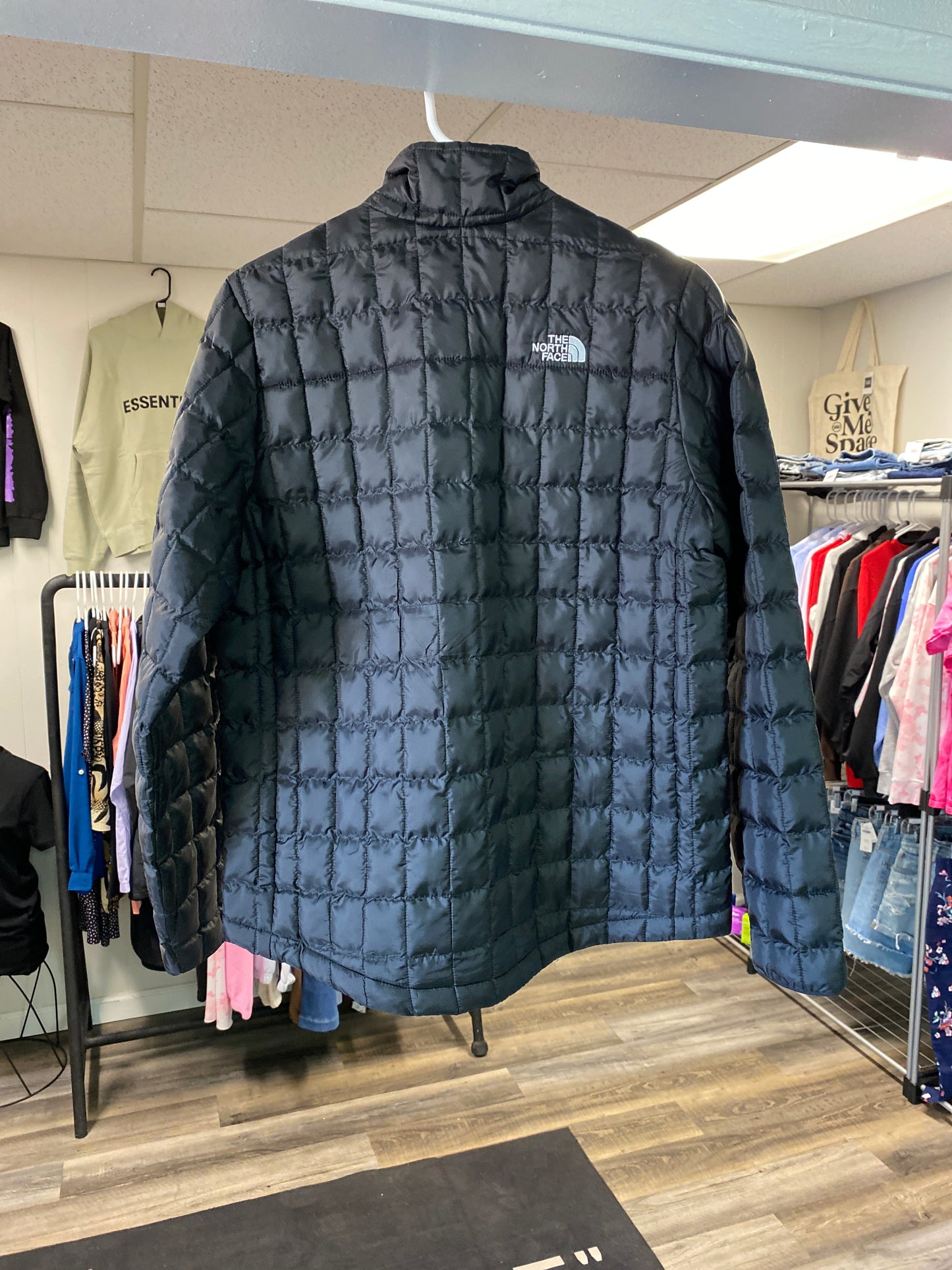 The North Face Puffer Zip Up Crew