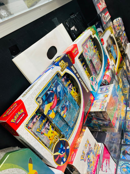 30th Celebration Set Of 2 Sylveon & Greninja EX Boxes Bundle Of 2