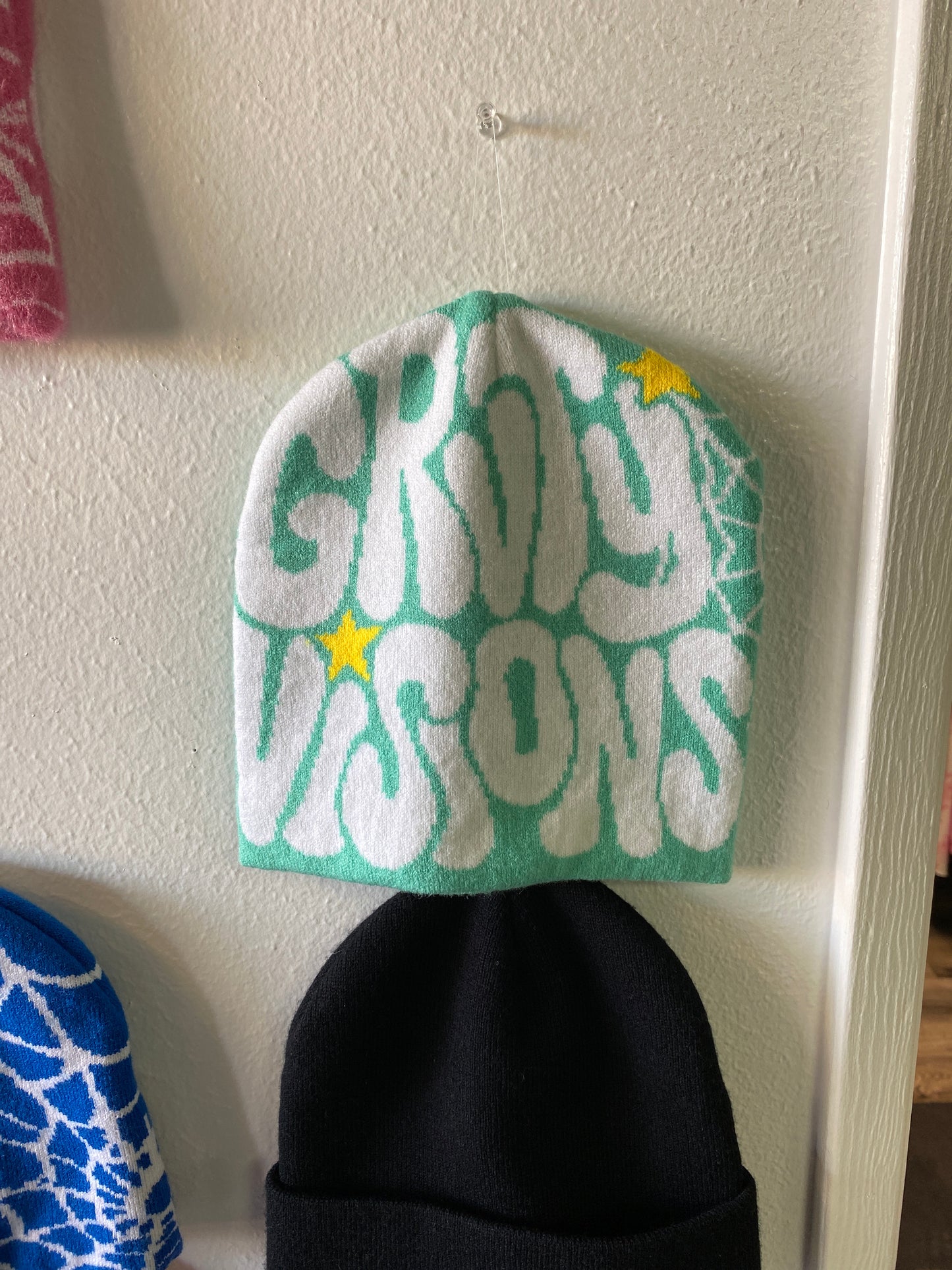 GRVTY Visions Mint Beanie