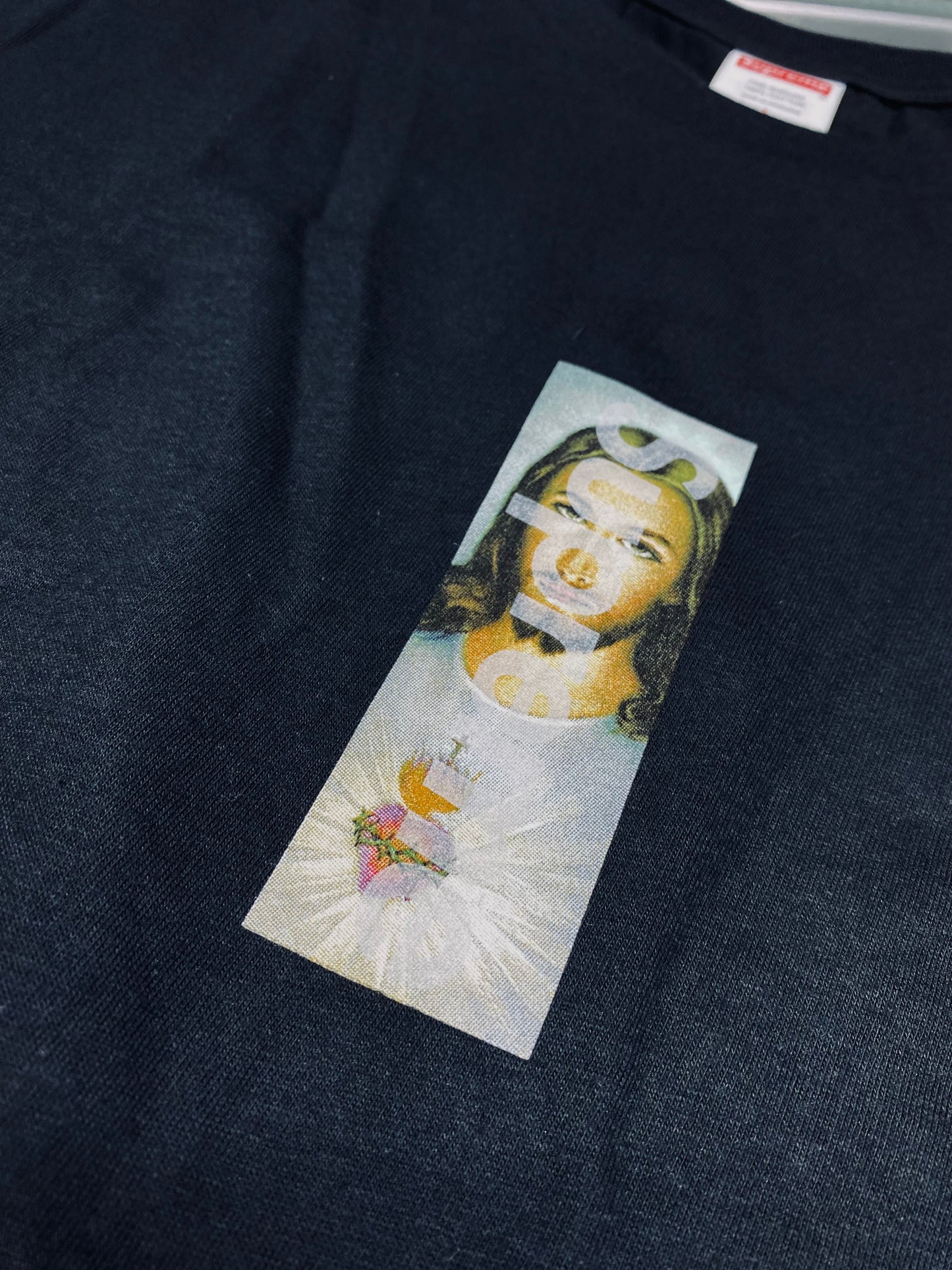 Supreme Prayer Card Box Logo T-Shirt
