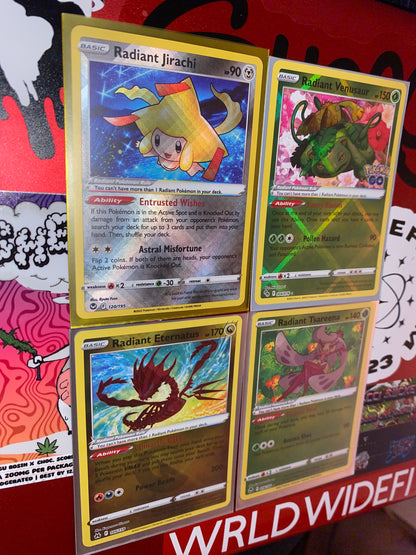 Set of 4 Radiant Holos