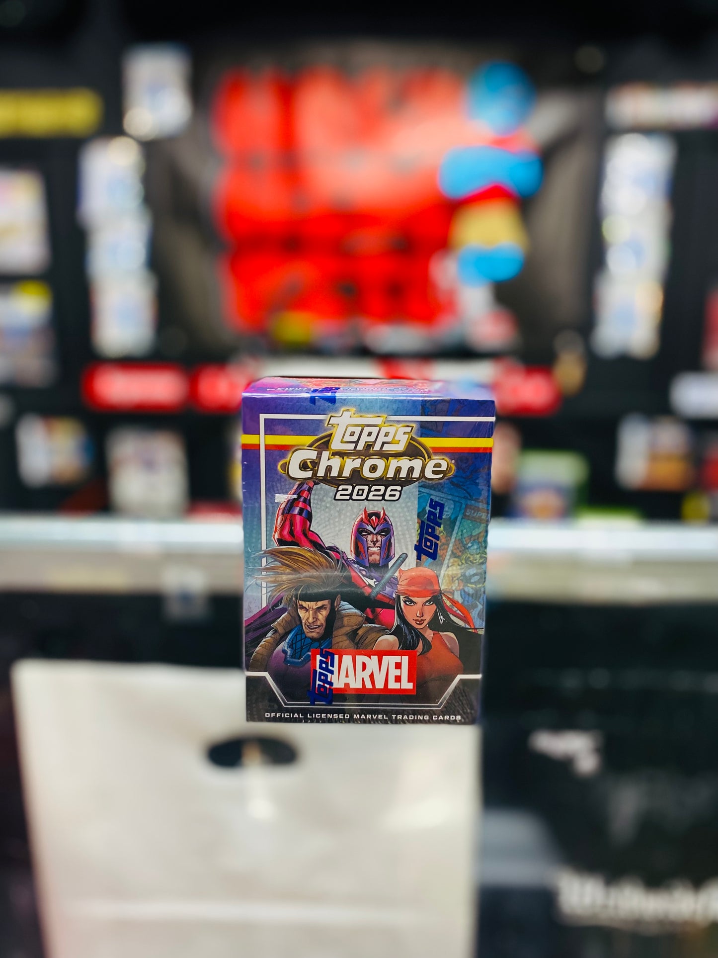 Topps Chrome 2026 Marvel Sealed Booster Box