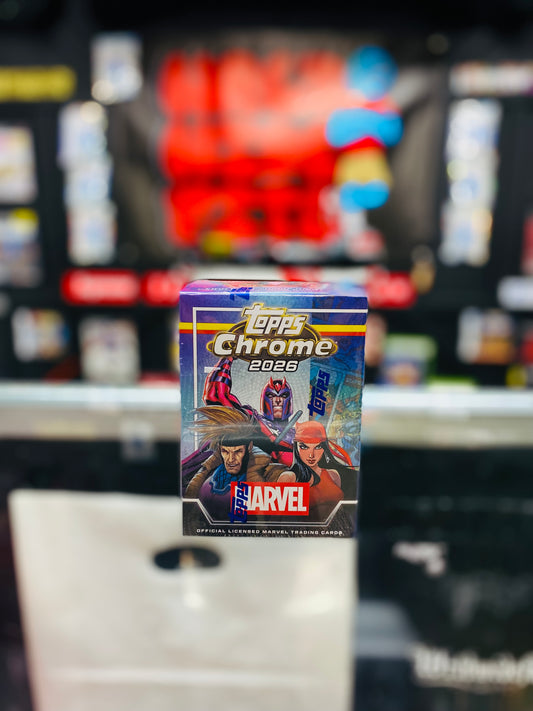 Topps Chrome 2026 Marvel Sealed Booster Box