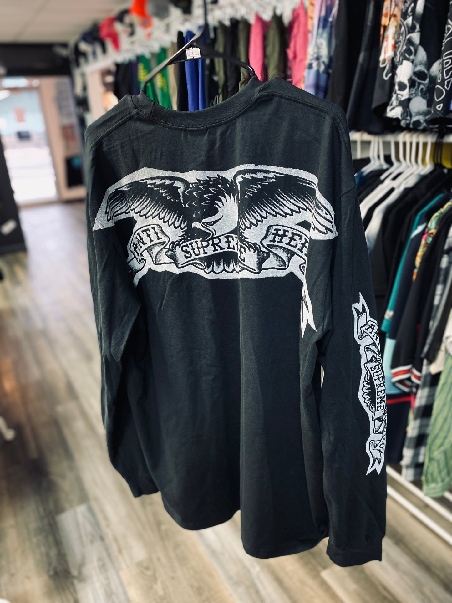 Supreme x Anti Hero Long Sleeve